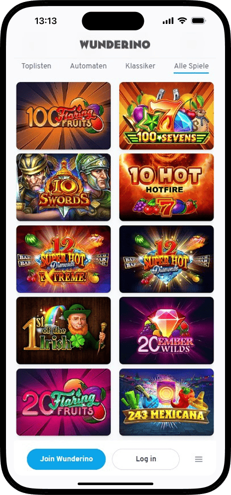 Wunderino Casino Slots